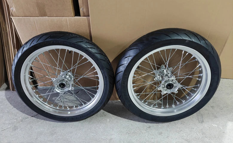 Ultra Bee Custom Supermoto Wheel set