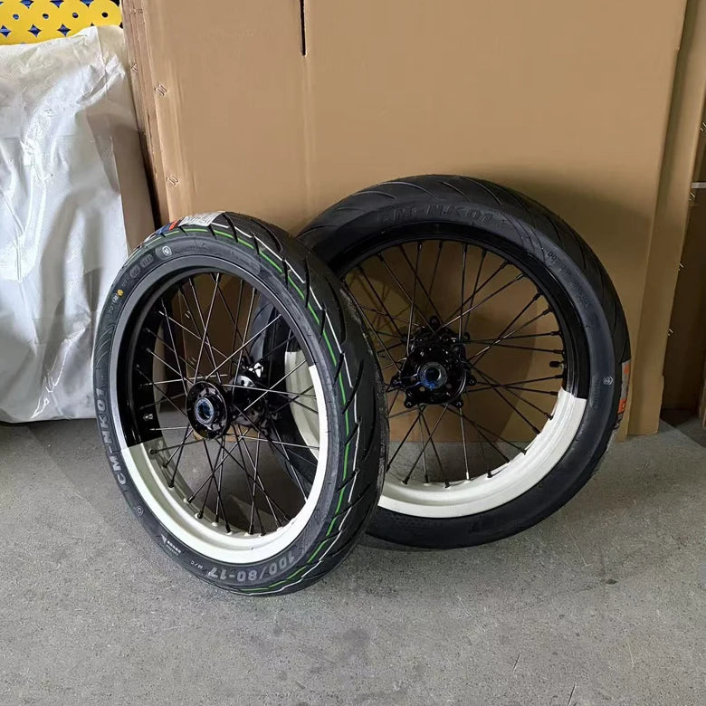 Ultra Bee Custom Supermoto Wheel set