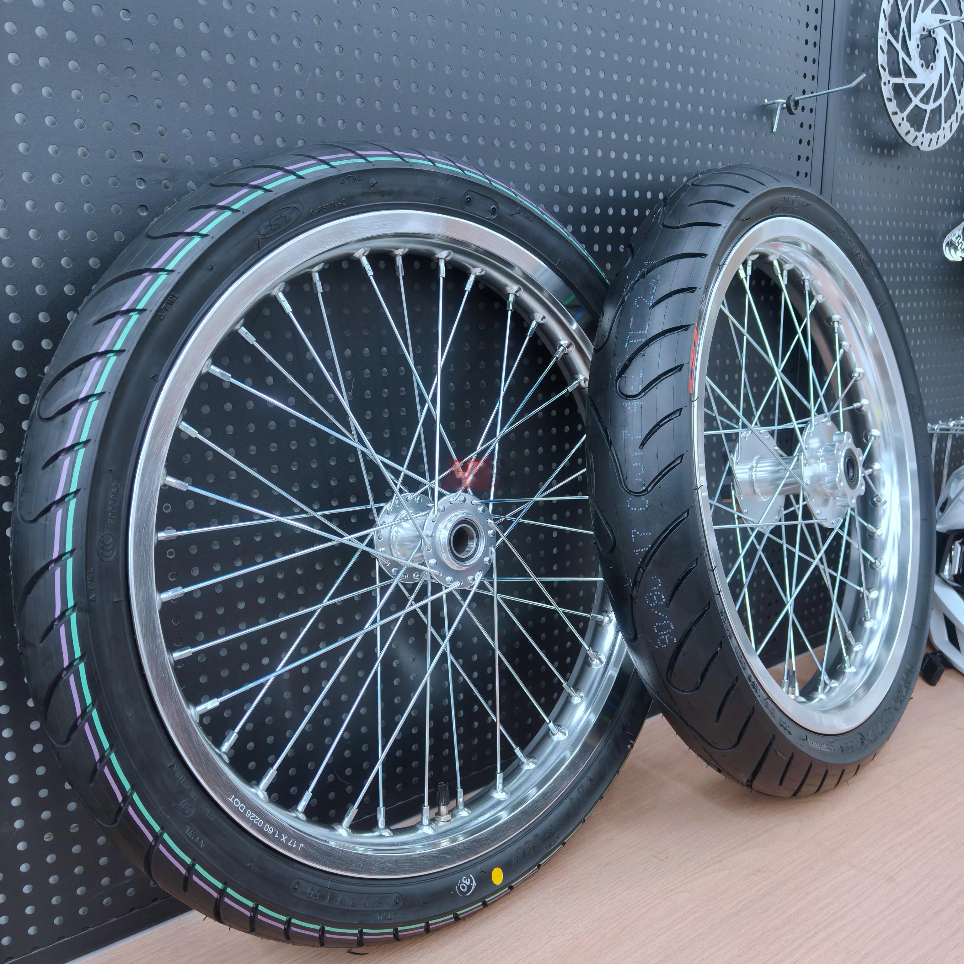 Surron/E Ride Pro CST Supermoto Wheel Set
