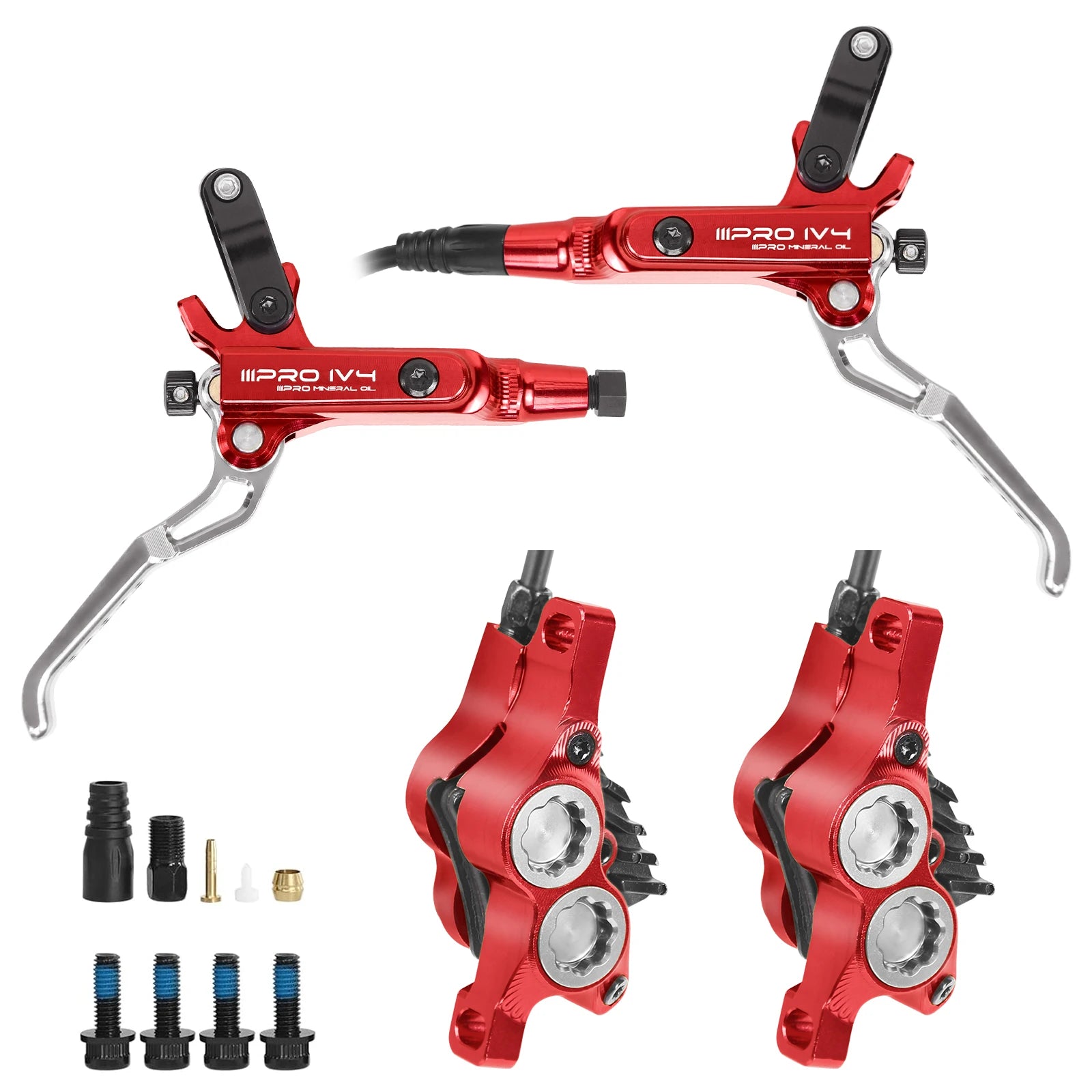 IIIPRO IV4 EMOTO 4 Piston Hydraulic Brake